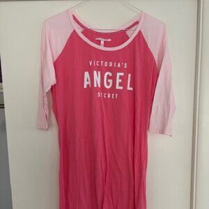 Victoria's Secret ANGEL 3/4 sleeve Sleep Shirt - Size Large